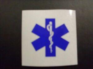 Spuare White and Blue Logo - STAR OF LIFE 2