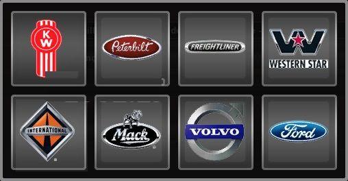 Truck Brand Logo - ETS2 US Truck Brands for Player Logo