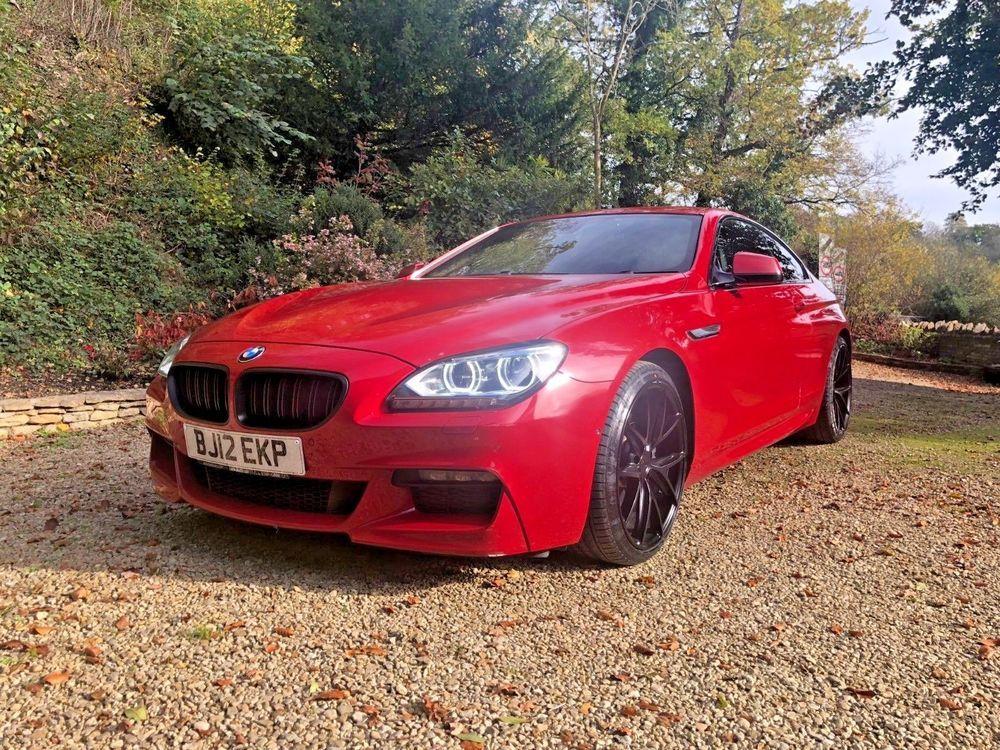 Red BMW Car Logo - 2012 BMW 6 Series 3.0 640d M Sport Auto 2dr Coupe Imola Red FSH F13 ...