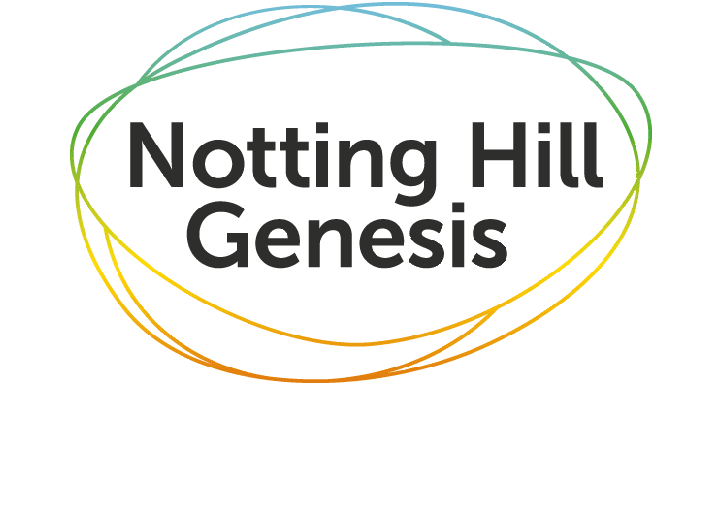Genesis Logo - Home page. Notting Hill Genesis