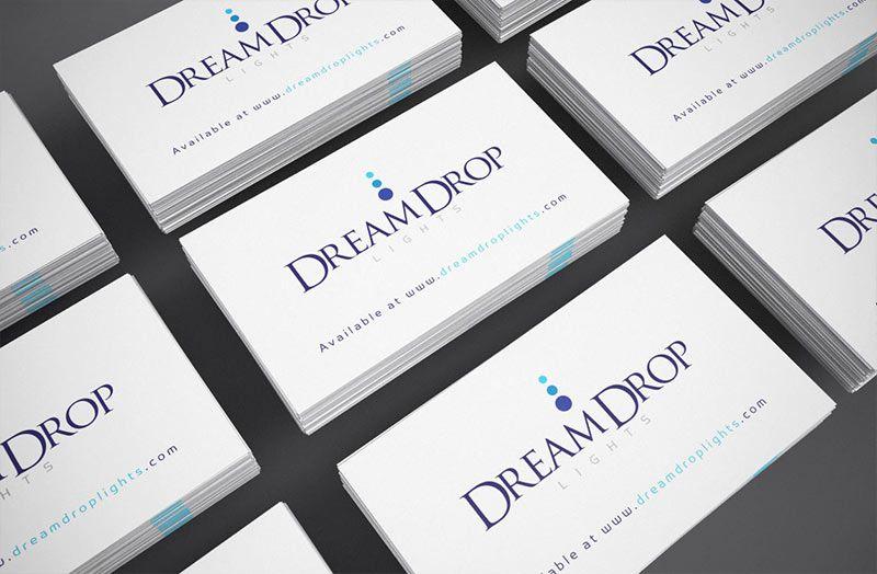 Dream Drop Logo - After5Creative. Logo Design, Business Cards Portfolio