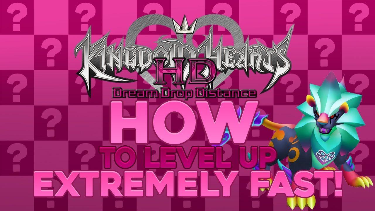 Dream Drop Logo - Kingdom Hearts Dream Drop Distance HD - Level Up Guide: Leveling Up ...