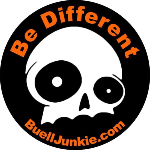 Buell Logo - BuellJunkie Logo 01 Sticker – Buell Junkie