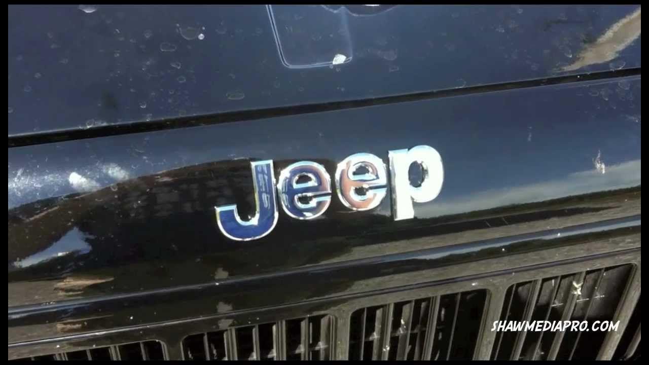 XJ Cherokee Jeep Logo - Install of Jeep Emblem on Jeep - YouTube