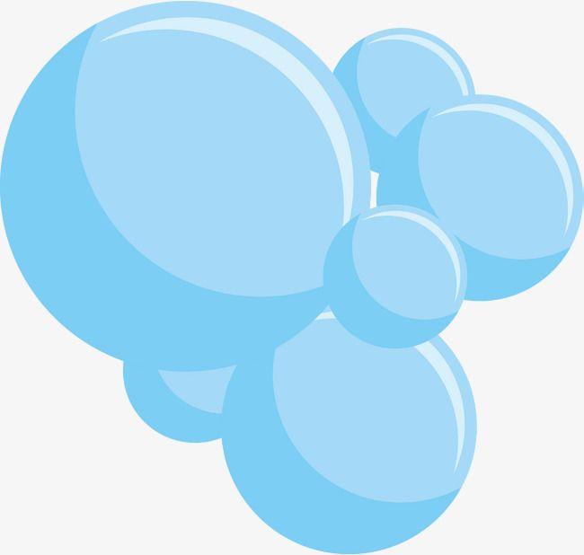 Blue Bubble Logo - Cartoon Blue Bubble, Cartoon Vector, Blue Vector, Bubble Vector PNG ...