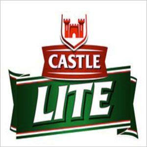 Castle Beer Logo - Castle Lite Beer Barrel Ends. New Design Logo. Brand New Products ...