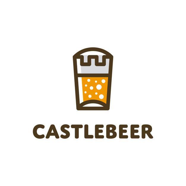 Castle Beer Logo - Castle beer logo Vector | Premium Download