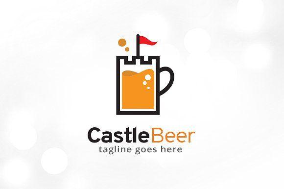Castle Beer Logo - Castle Beer Logo Template ~ Logo Templates ~ Creative Market