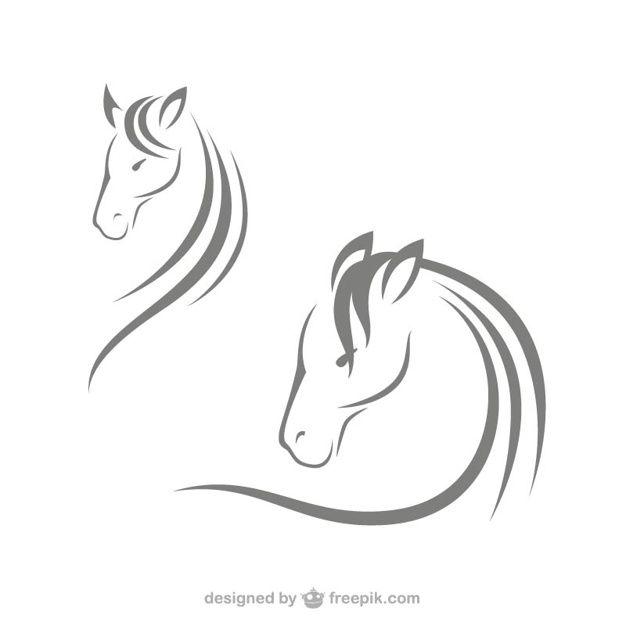 Great Horse Head Logo - Horse head logos Vector | Free Download
