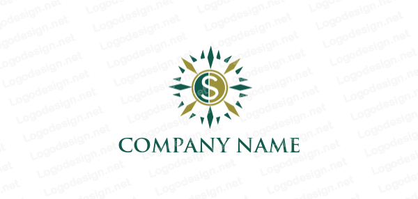 Diamond-Shaped Company Logo - diamond shape around a dollar | Logo Template by LogoDesign.net