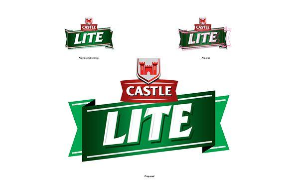 Castle Beer Logo - Proposed Castle Lite on Behance