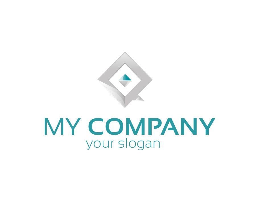 Diamond-Shaped Company Logo - My Company Logo - Abstract Diamond - FreeLogoVector