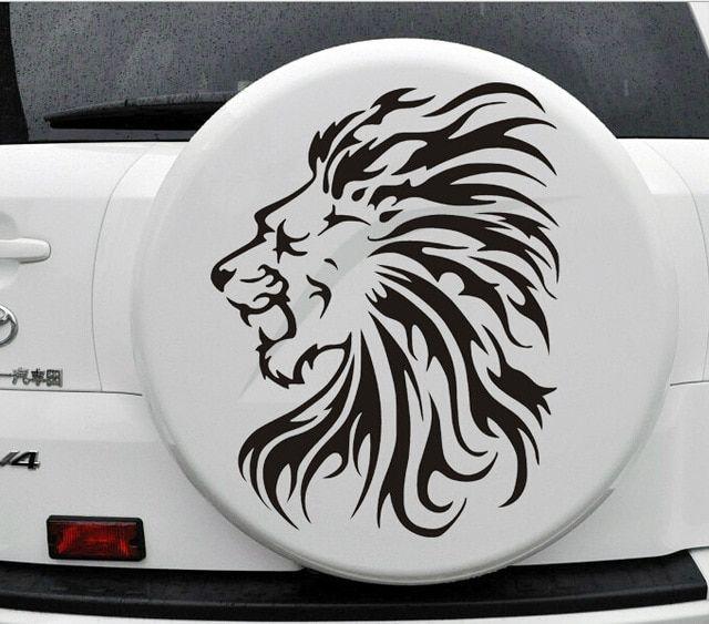 Lion Auto Logo - 5pcs Lion logo car trail stickers Auto Car Emblem Decal Accessorie ...