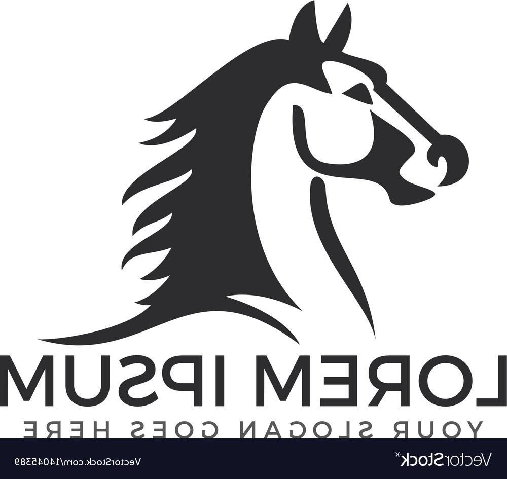 Great Horse Head Logo - Top Horse Head Logo Vector Photo