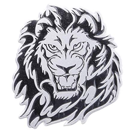 Lion Auto Logo - SUNSKYOO 3D Metal Car Sticker Auto Car Round Eagle Head Badge Emblem ...
