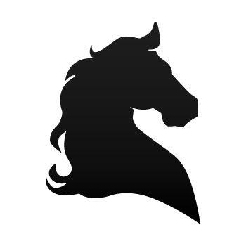 Great Horse Head Logo - Horse Head Clipart & Look At Clip Art Image