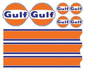 Blue and Orange G Logo - LE MANS ORANGE DECAL STRIPES WITH G-LOGOS - Kit 1 | eBay