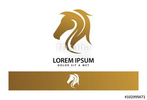 Great Horse Head Logo - Horse Head Logo Vector Stock Image And Royalty Free Vector Files