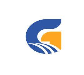 Blue and Orange G Logo - g Logo