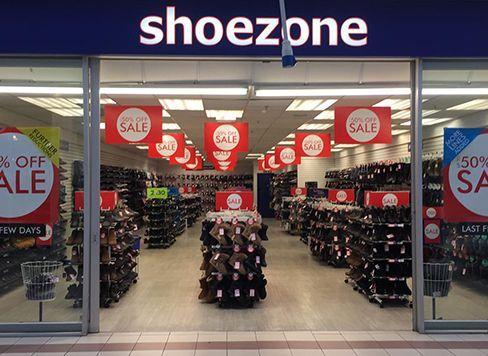 Shoe Supermarket Logo - Shoe Shops. Leigh Shoe Zone Store