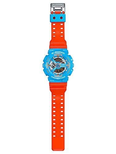 Blue and Orange G Logo - Casio G Shock NEO POP COLOUR Series Blue Orange Mens Resin Watch