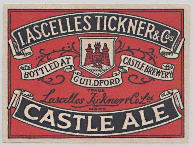 Castle Beer Logo - Pick of the Week: Cheers to new beer label 'record' | Antiques Trade ...