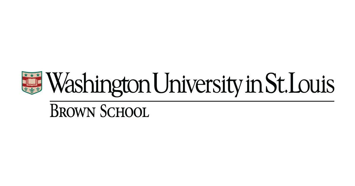 Wash U Logo - Brown School. Brown School at Washington University in St. Louis
