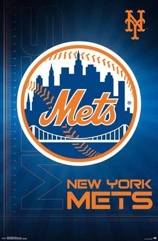 New York Mets Logo - New York Mets- Logo 2016 Prints at AllPosters.com