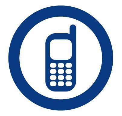 Blue Phone Logo - Cell phone Logos