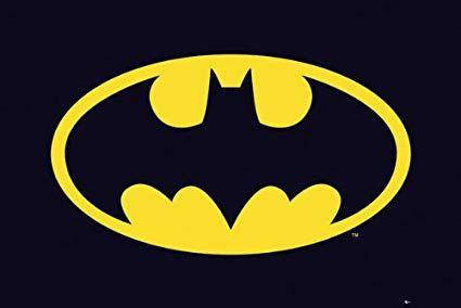 Bat Logo - Batman Poster (Bat Logo) (Size: 36'' x 24
