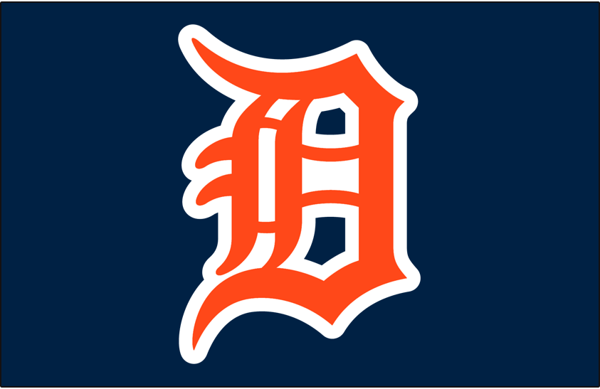 Detroit Tigers Logo - Detroit Tigers Cap Logo - American League (AL) - Chris Creamer's ...