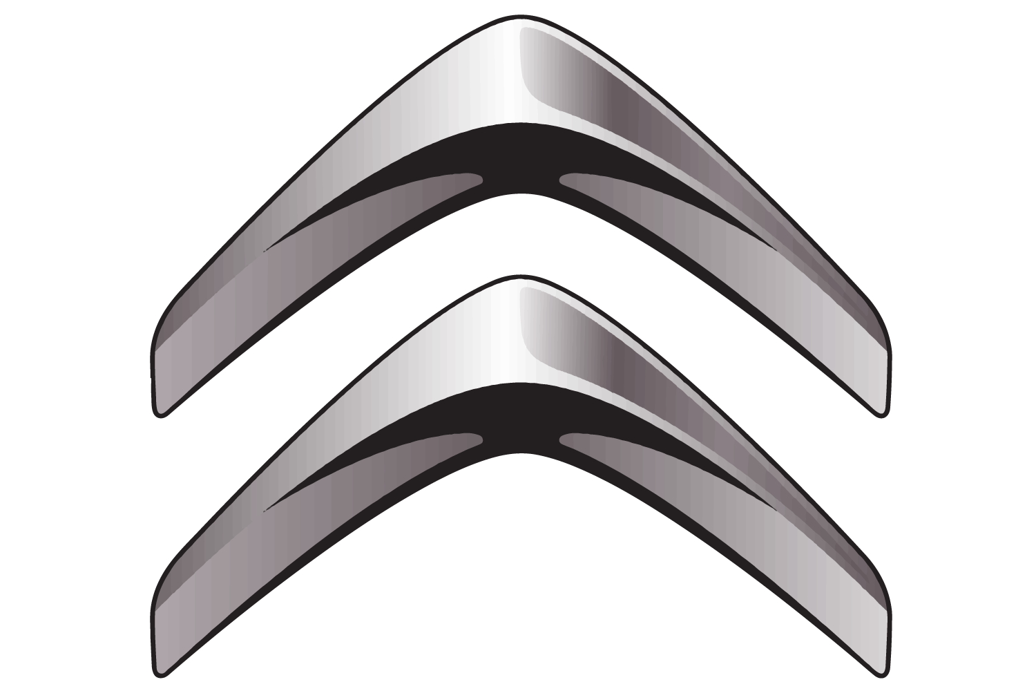 Two Arrows Pointing Up Logo - Tradesman Roof Racks' range