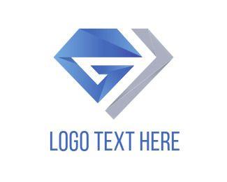 Diamond G Logo - Letter G Logos. The Logo Maker