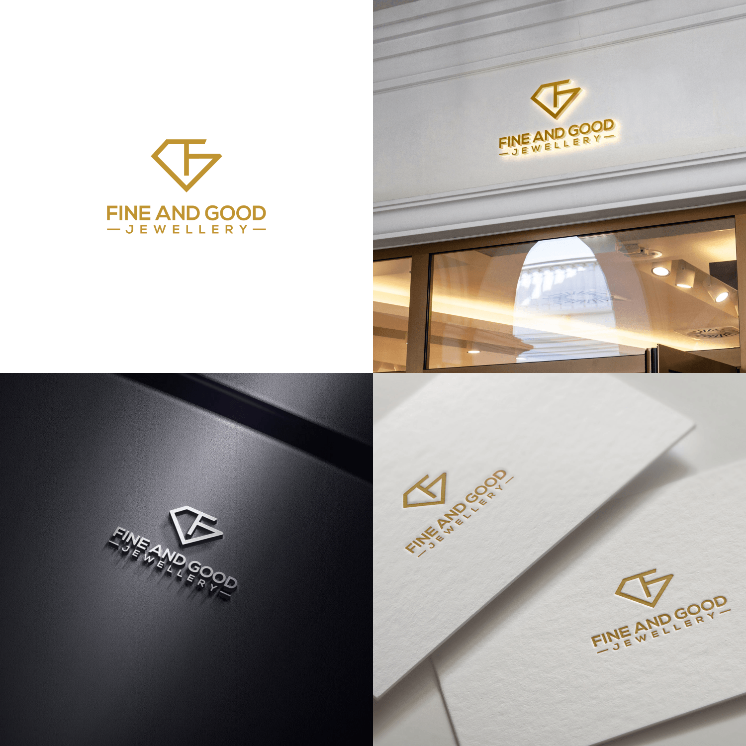 Gray Diamond Logo - 100 Luxury Logo Ideas for Premium Products and Services