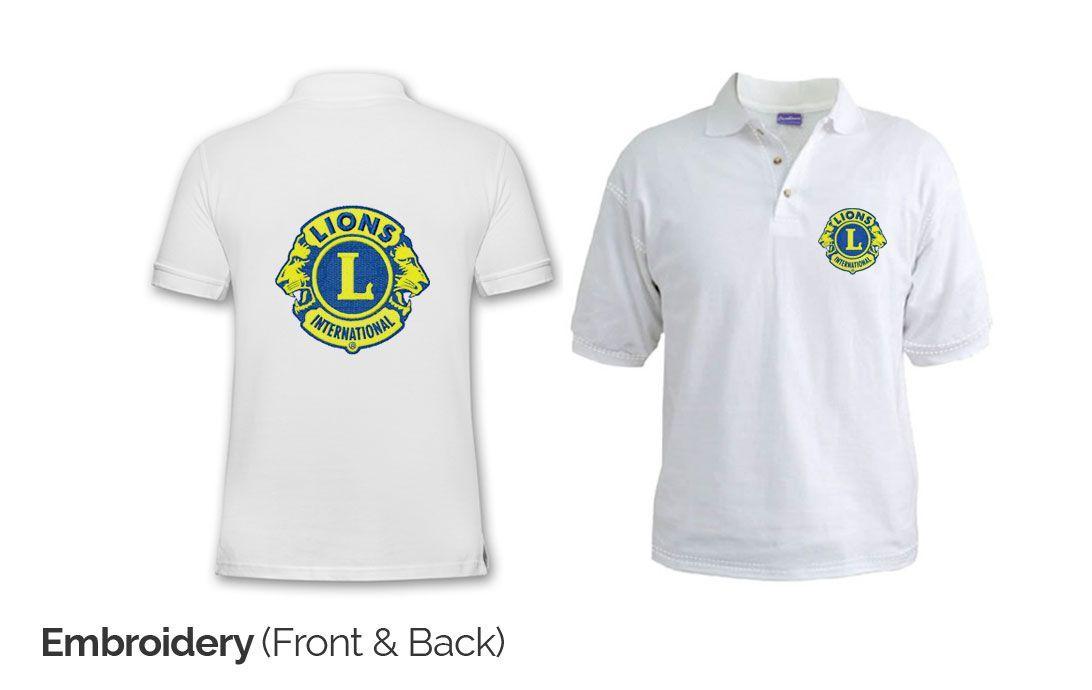 Polo Shirts with Logo - Buy Custom Embroidered Polo T Shirts for Corporate