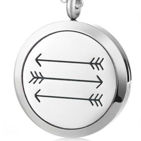 Silver Arrows Logo - Diffuser Locket - Silver Arrows | Essentially Oil'd Australia