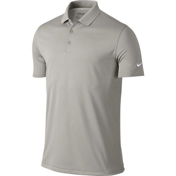 Polo Shirts with Logo - Nike Mens Victory Solid Polo Shirt (Logo On Sleeve) | GolfOnline