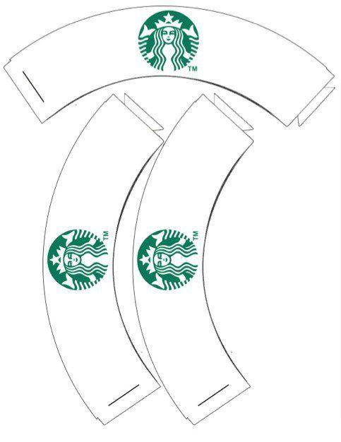 Printable Starbucks Logo - Starbucks Cupcake Wrappers Printable. Printables, Templates & How