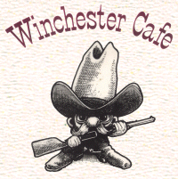 Old Winchester Logo - Winchester Cafe, Portland, CT, outside patio, American, Tex-Mex ...