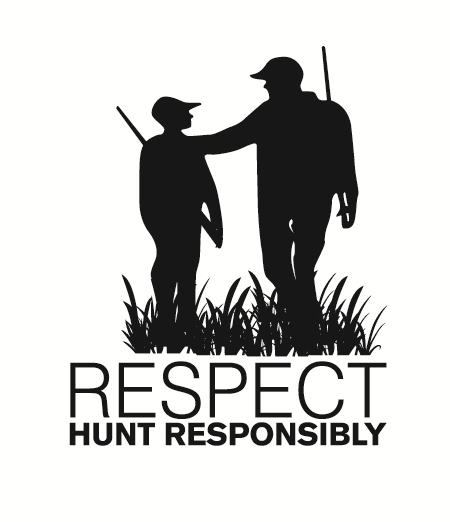 Black and White Hunting Logo - Responsible Hunting - Game Management Authority