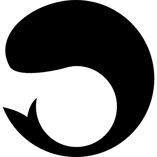 Fish Circle Logo - Fish in circle shape Icon