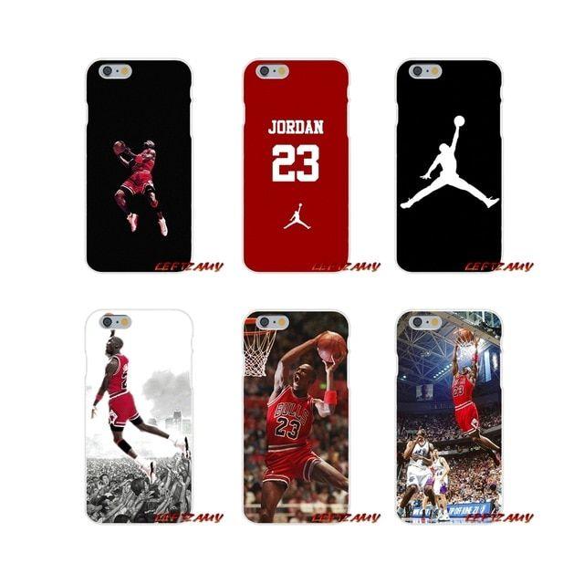 Michael Jordan 23 Logo - Transparent TPU Case Covers fashion Michael Jordan 23 logo For ...