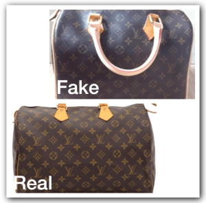 LV Bag Logo - Itsnina_ox: How to spot a fake Louis Vuitton Speedy Monogram Bag
