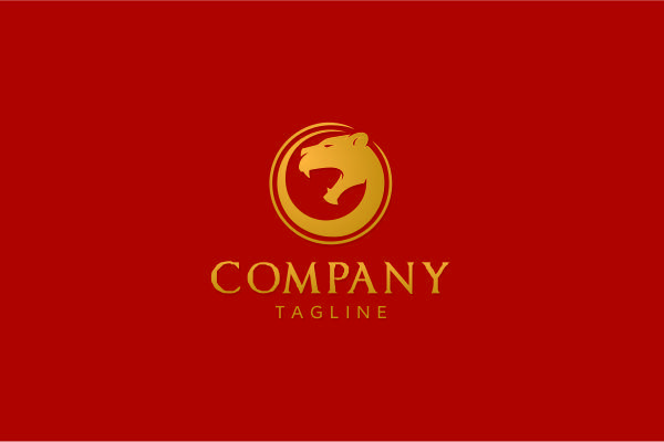 Red and Gold Logo - Gold Lion Logo