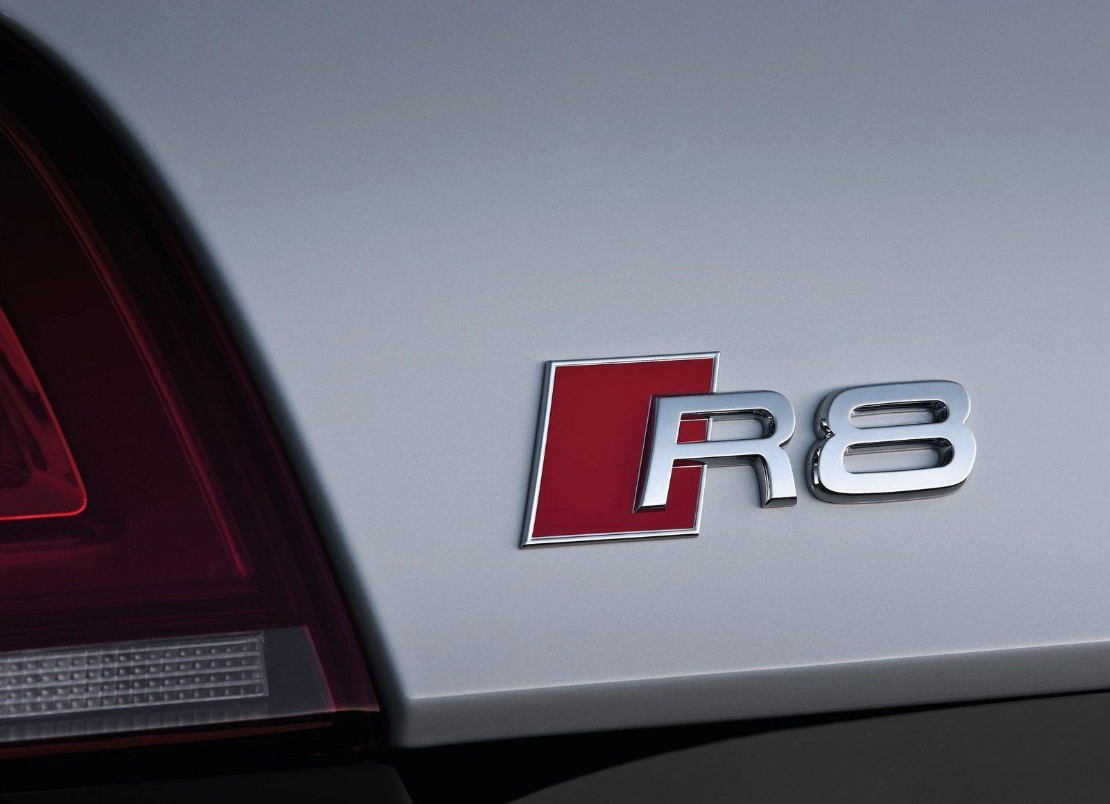 R8 V10 Logo - Audi R8 V10 Rear Logo Picture, Image