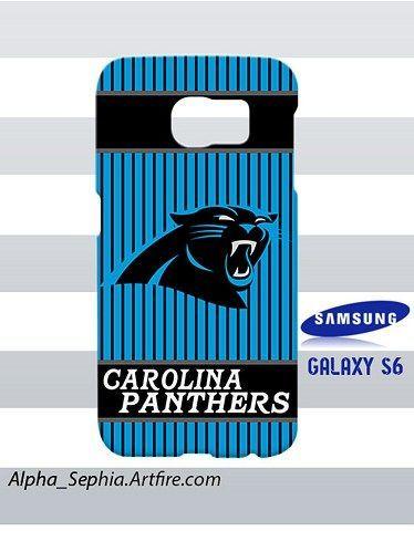 Samsung Commercial Logo - Carolina Panthers Logo Samsung Galaxy S6 Case Cover Hardshell