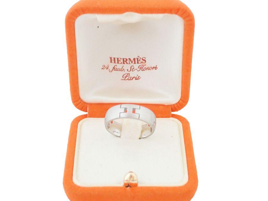 Hermes H Logo - BrandValue: Hermes HERMES Accessories H Logo H Logos Silver White