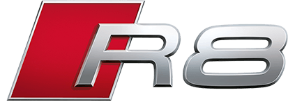 R8 V10 Logo - Born on the racetrack.Built for the road