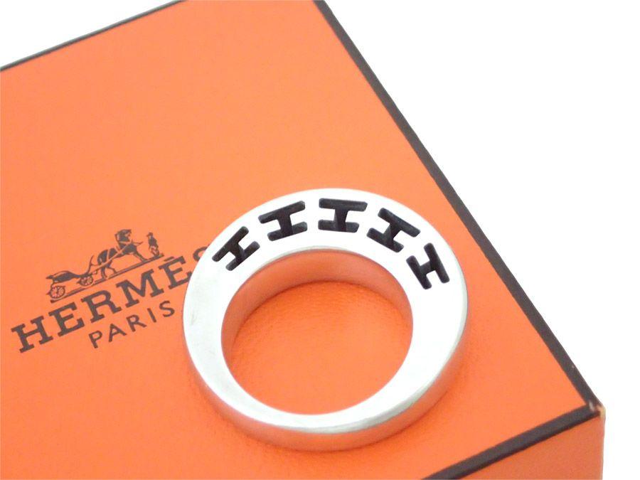 Hermes H Logo - BrandValue: Hermes HERMES ring H logo silver SV925 ring silver ring