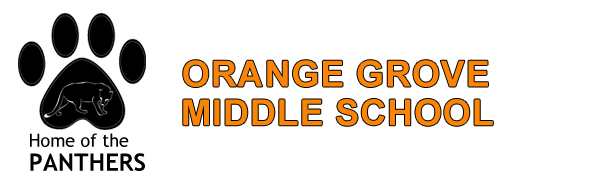 Orange O Paw Logo - Orange Grove Middle School - Tucson, Arizona - Home